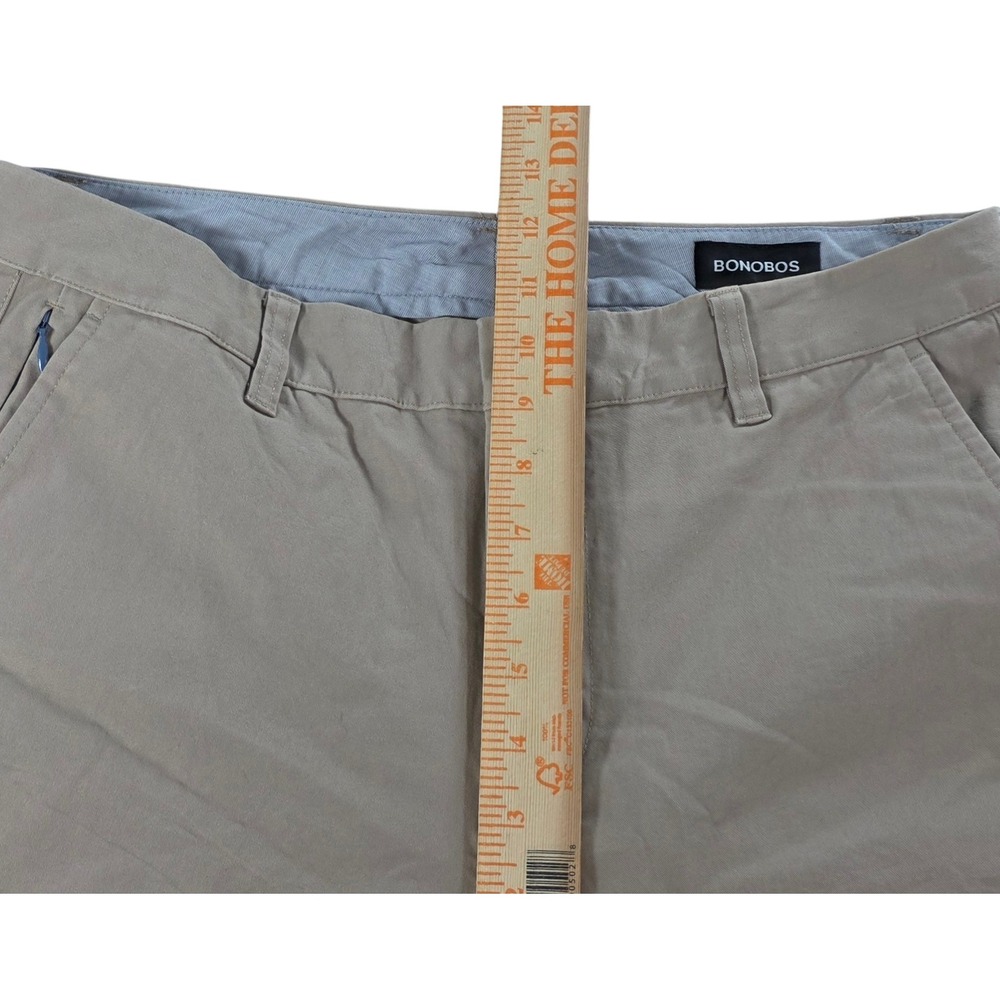 Bonobos Weekday Warrior Slim Fit Khaki Chinos Tan 32x30 Mens Classic Casual - Picture 12 of 12